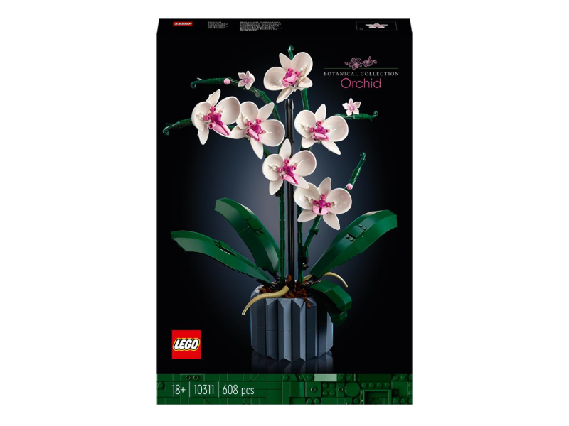 LEGO Botanicals 10311 Orchidea – zestaw konstrukcyjny z rośliną